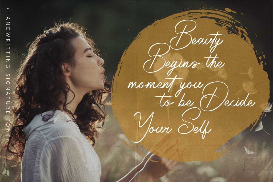 Radiantly Signature - Handwriting Signature Font Radiantly Signature - Handwriting Signature Font