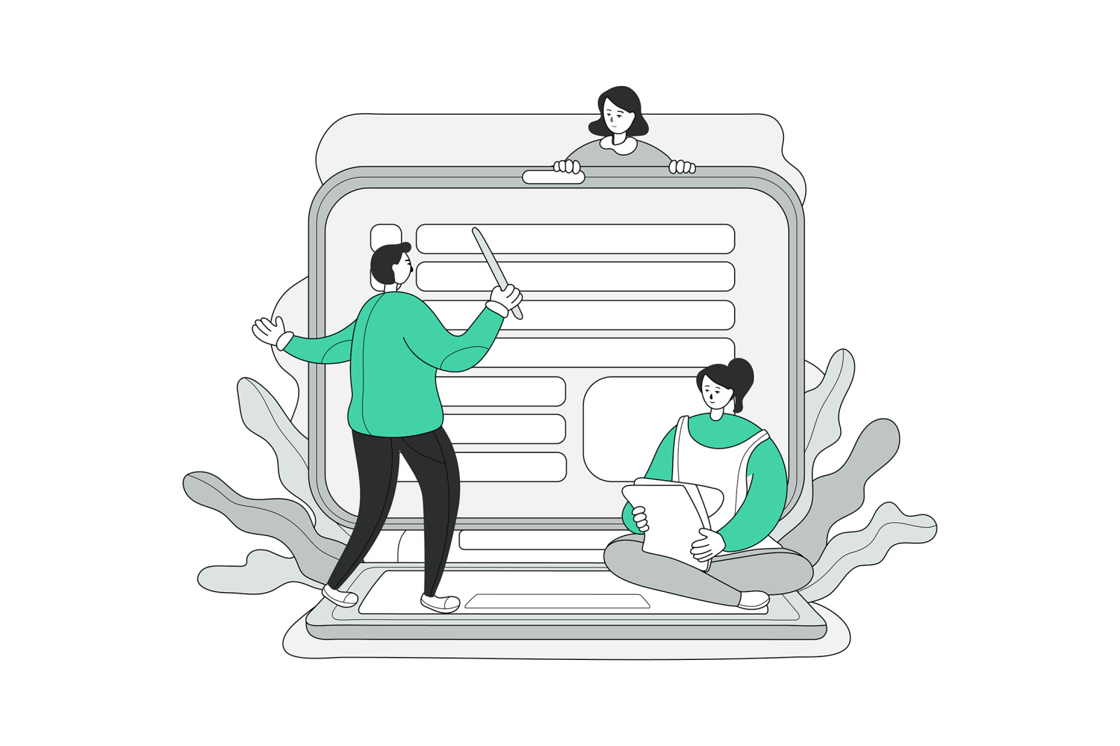 L200_Teamwork Illustrations L200_Teamwork Illustrations
