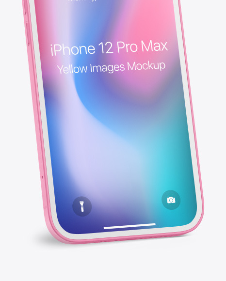 Clay Apple iPhone 12 Pro Mockup