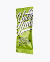 Glossy Snack Package Mockup - Half Side View