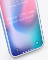 Clay Apple iPhone 12 Pro Max Mockup