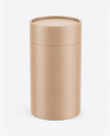 Kraft Tube Mockup