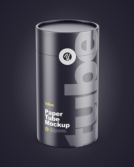 Kraft Tube Mockup