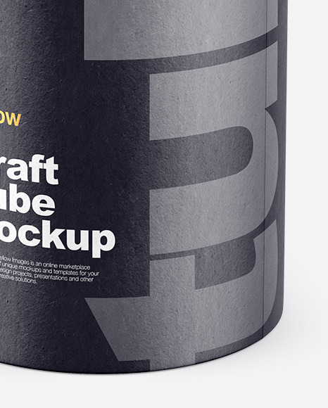 Kraft Tube Mockup