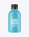 Glossy Plastic Bottle Mockup