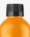 Matte Plastic Bottle Mockup