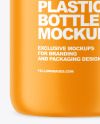 Matte Plastic Bottle Mockup