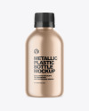 Metallic Plastic Bottle Mockup