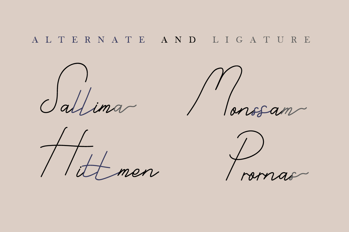 Ashirra Handwriting Font