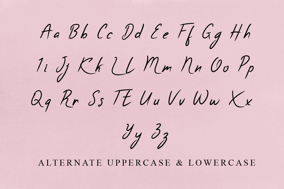 Charlyn Rushmoor Calligraphy Font Charlyn Rushmoor Calligraphy Font