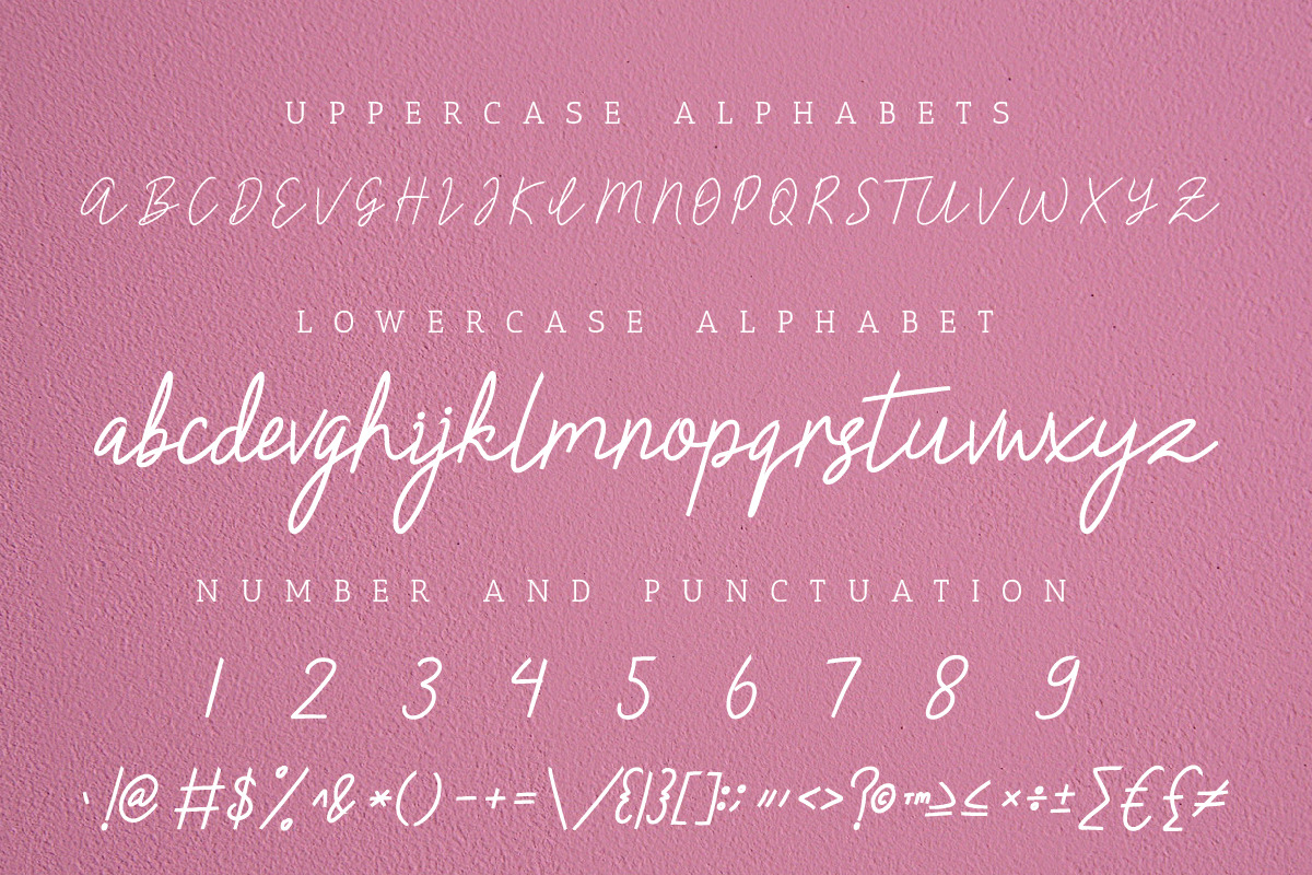 Claressa Signature Font