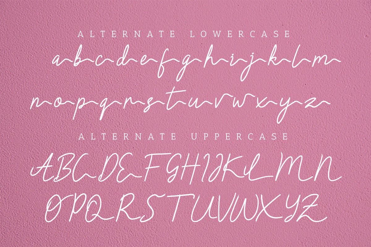 Claressa Signature Font