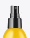 Matte Spray Bottle Mockup