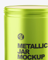 Metallic Jar Mockup