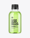 Clear Glass Bottle Mockup