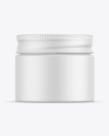 Matte Cosmetic Jar Mockup