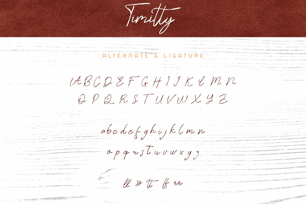 Timitty Font Duo Timitty Font Duo