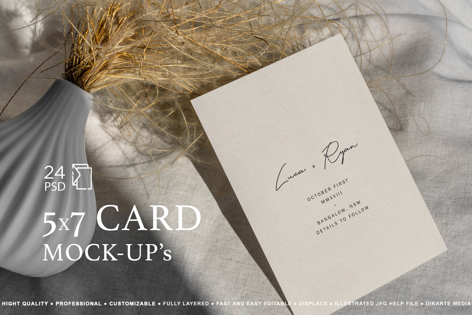 5x7 Card / Postcard Mock-Ups 5x7 Card / Postcard Mock-Ups