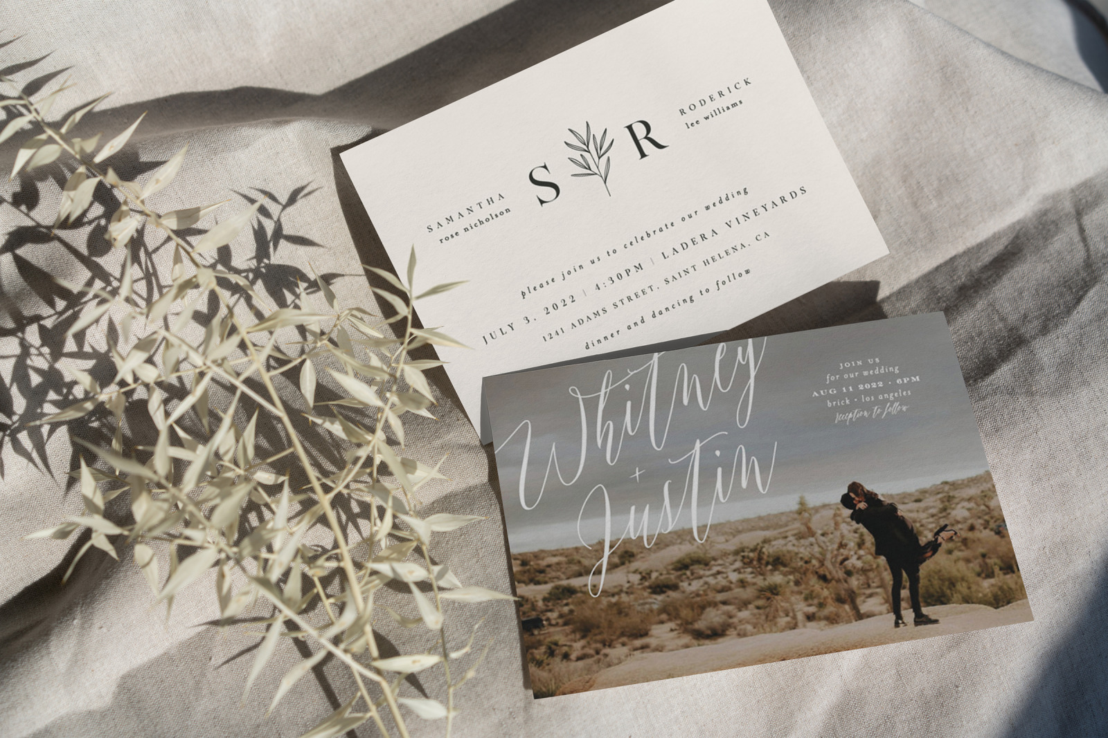 5x7 Card / Postcard Mock-Ups