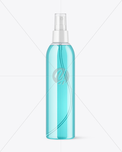 Color Liquid Spray Bottle Mockup