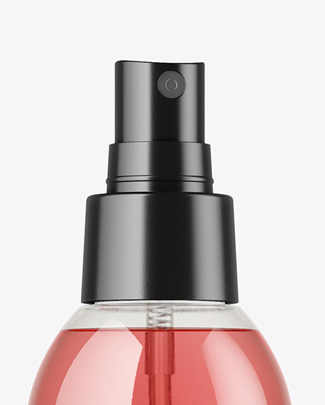 Color Liquid Spray Bottle Mockup