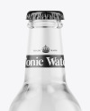 Clear Glass Water Bottle Mockup