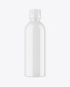 Glossy Plastic Bottle Mockup