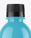 Glossy Plastic Bottle Mockup