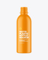 Matte Plastic Bottle Mockup