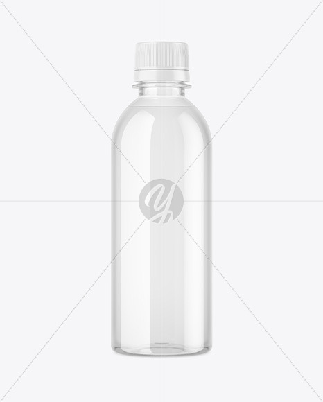 Clear Glass Bottle Mockup