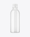 Clear Glass Bottle Mockup