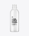 Clear Glass Bottle Mockup