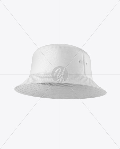 Leather Bucket Hat Mockup