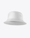 Leather Bucket Hat Mockup