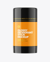 50g Glossy Plastic Deodorant Stick Mockup