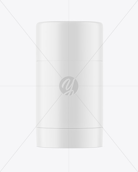 50g Matte Plastic Deodorant Stick Mockup