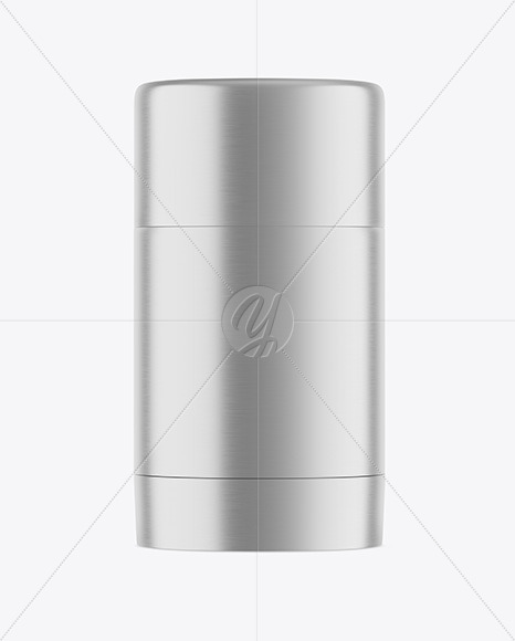 50g Matte Metallic Deodorant Stick Mockup