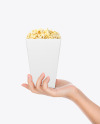 Popcorn Bag Mockup