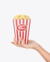 Popcorn Bag Mockup