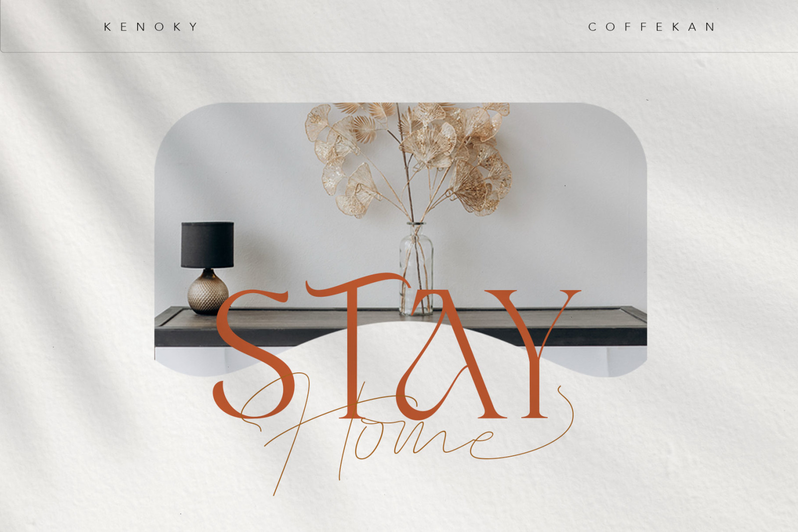 Kenoky Coffekan Font Kenoky Coffekan Font