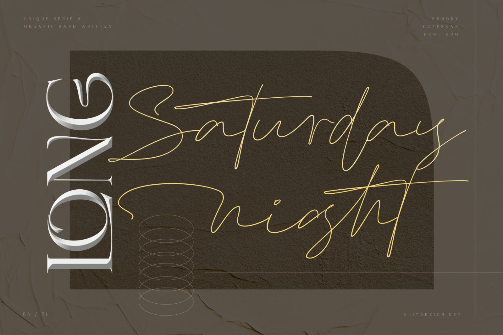 Kenoky Coffekan Font Kenoky Coffekan Font