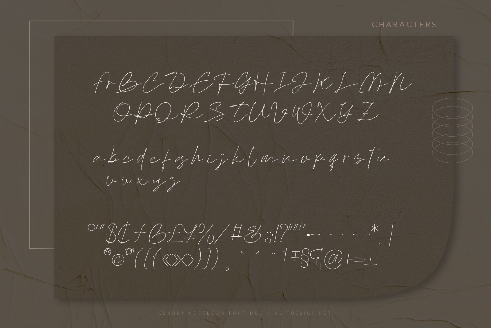Kenoky Coffekan Font Kenoky Coffekan Font