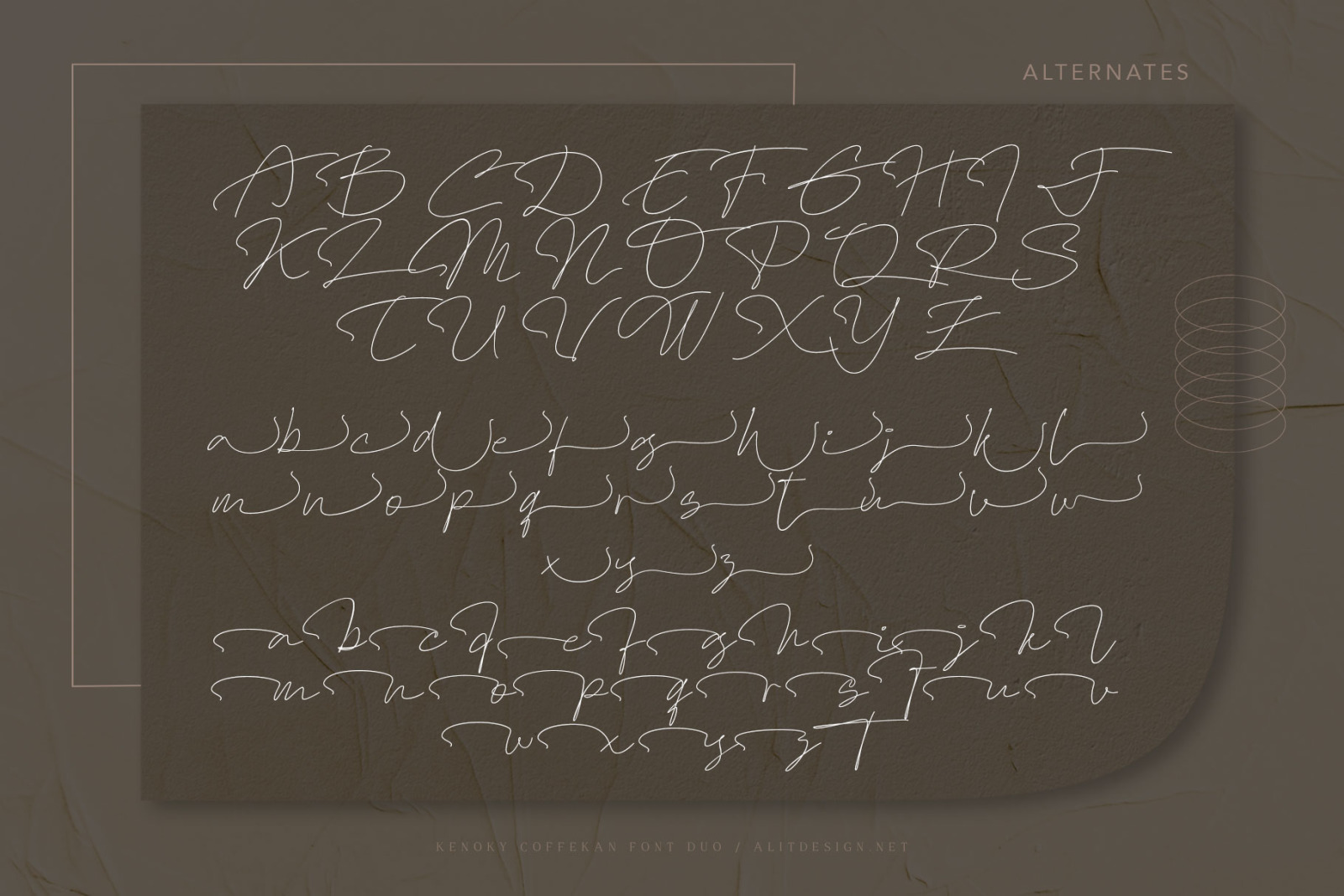 Kenoky Coffekan Font Kenoky Coffekan Font