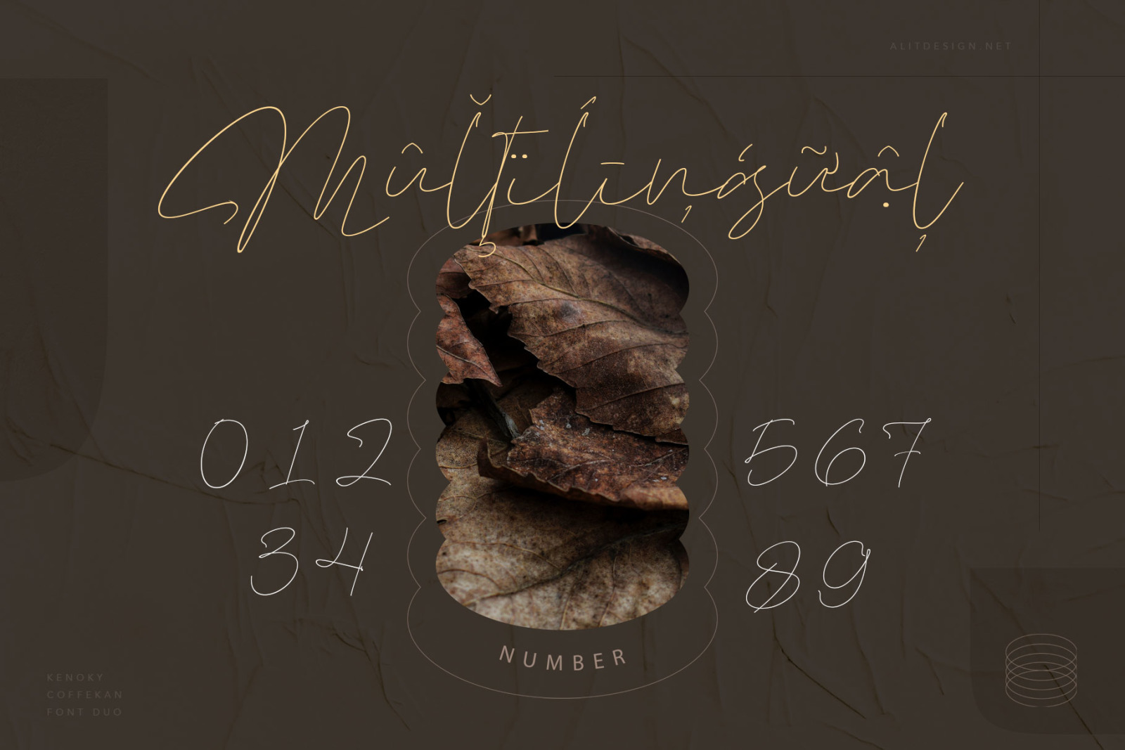 Kenoky Coffekan Font Kenoky Coffekan Font