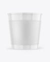 Glossy Cup with Holder Mockup