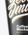 Kraft Coffee Cup w/ Holder Mockup