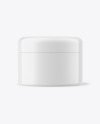 Glossy Cosmetic Jar Mockup