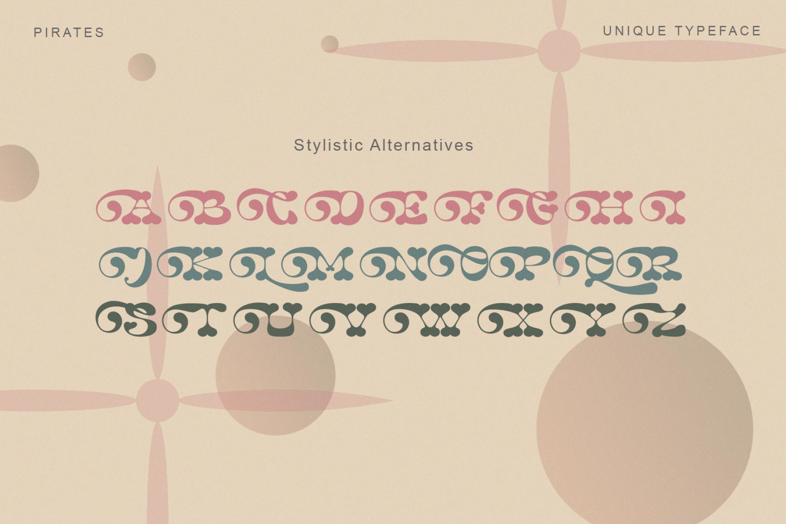 Pirates Typeface Pirates Typeface