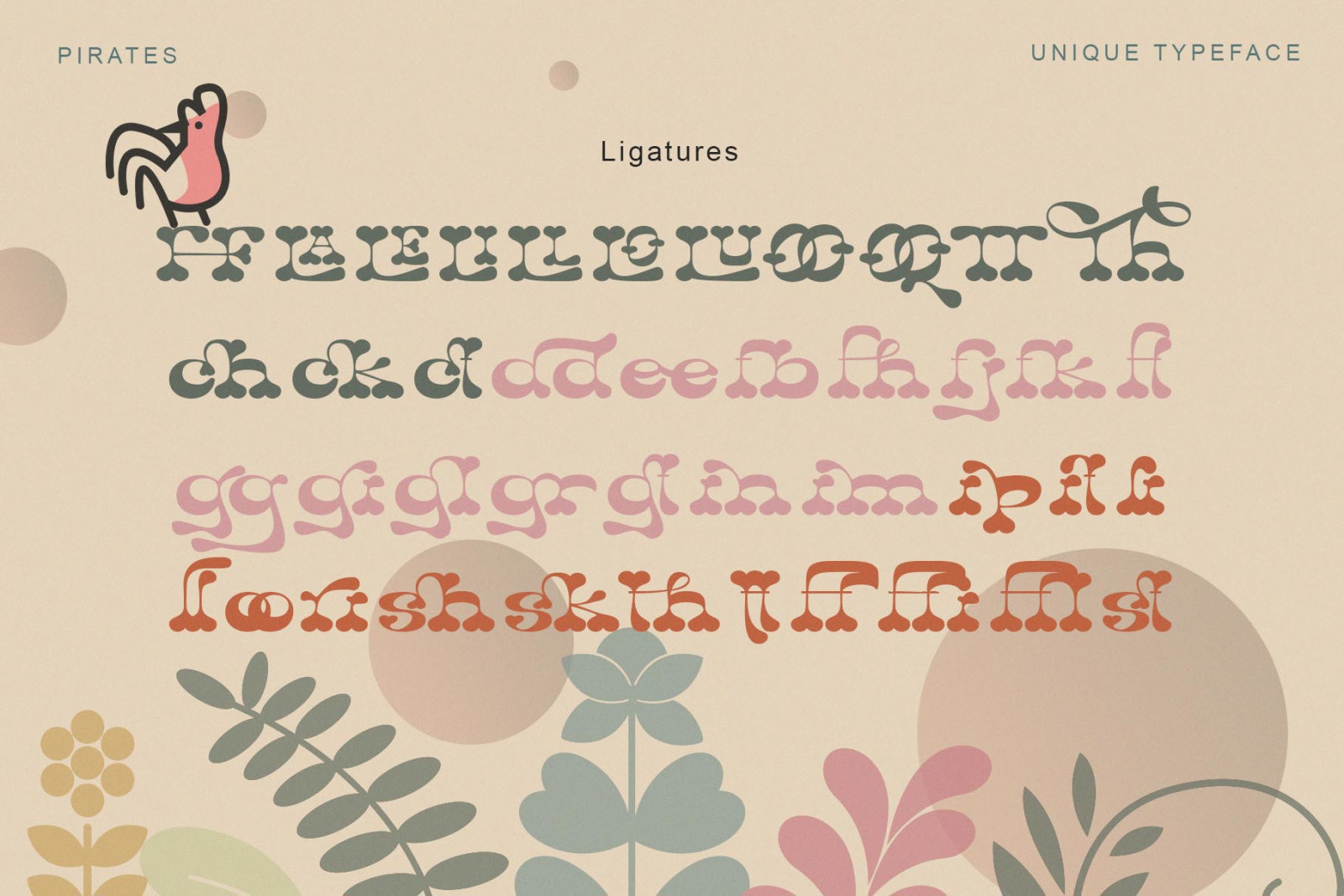 Pirates Typeface Pirates Typeface