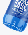 Glossy Plastic Bottle Mockup